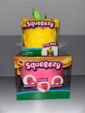 Squeezy Peach and Pineapple Bundle - Viral Sensory Set